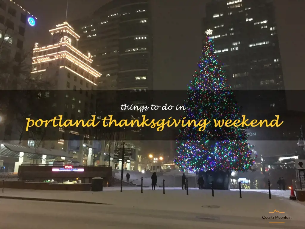 things to do in portland thanksgiving weekend