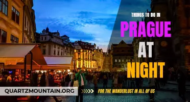 The Best Nighttime Activities in Prague: Exploring the City After Dark