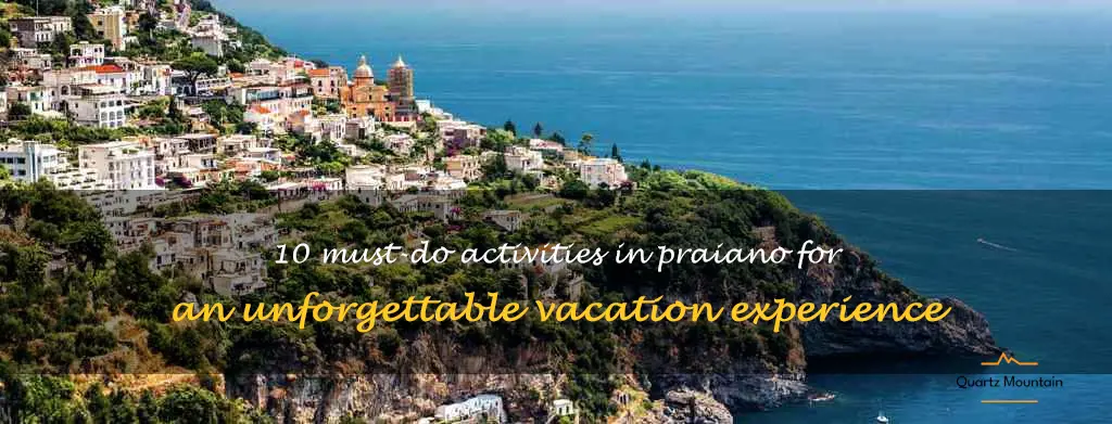 things to do in praiano