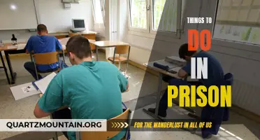 13 Ideas for Productive Activities in Prison