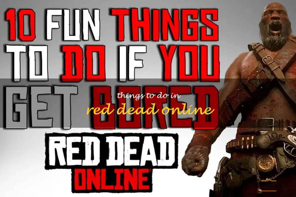 things to do in red dead online