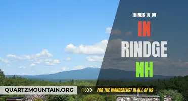 10 Exciting Things to Do in Rindge NH
