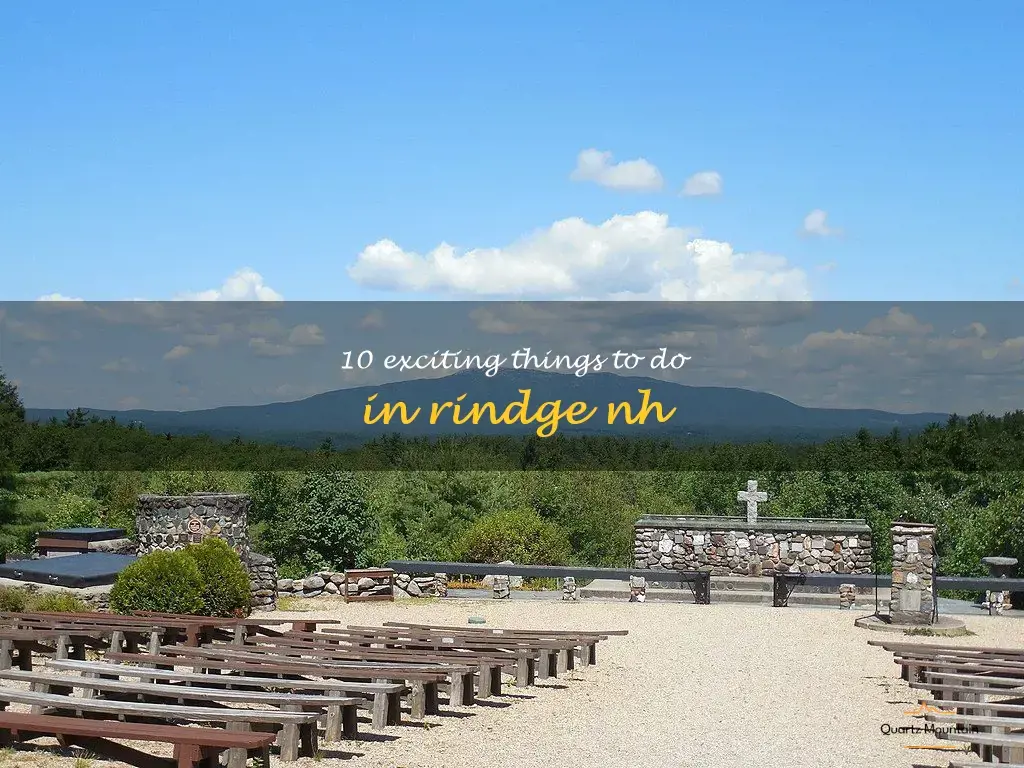 things to do in rindge nh