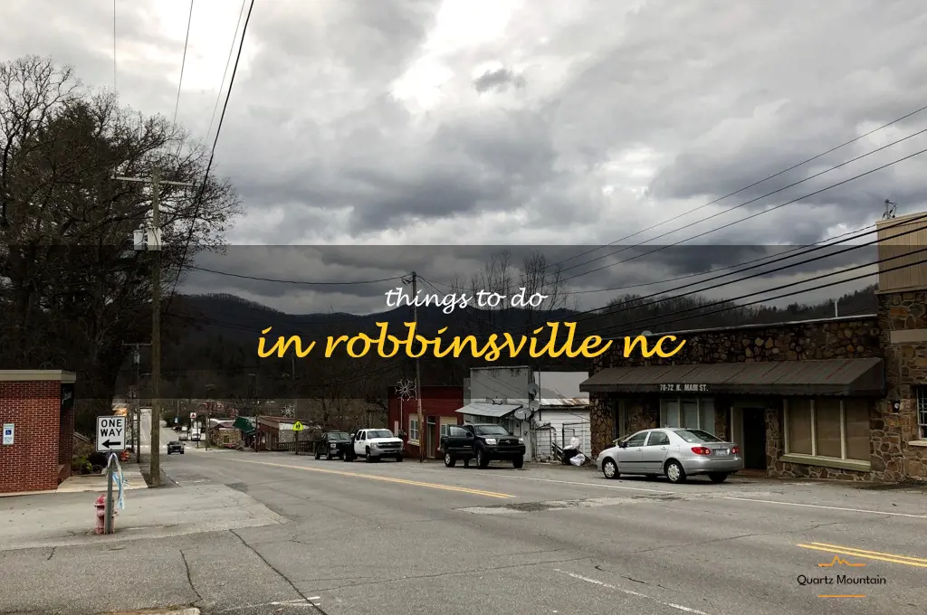 things to do in robbinsville nc