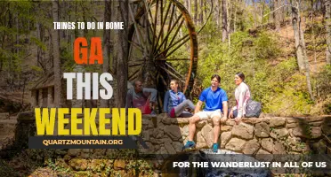 14 Exciting Activities to Enjoy in Rome, GA this Weekend