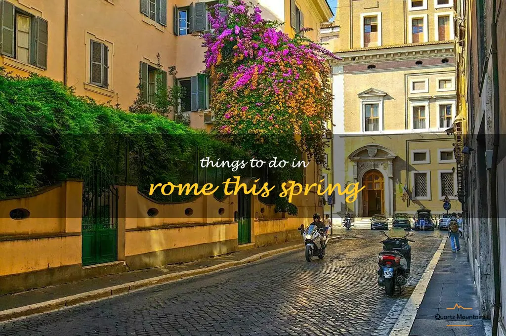 things to do in rome this spring