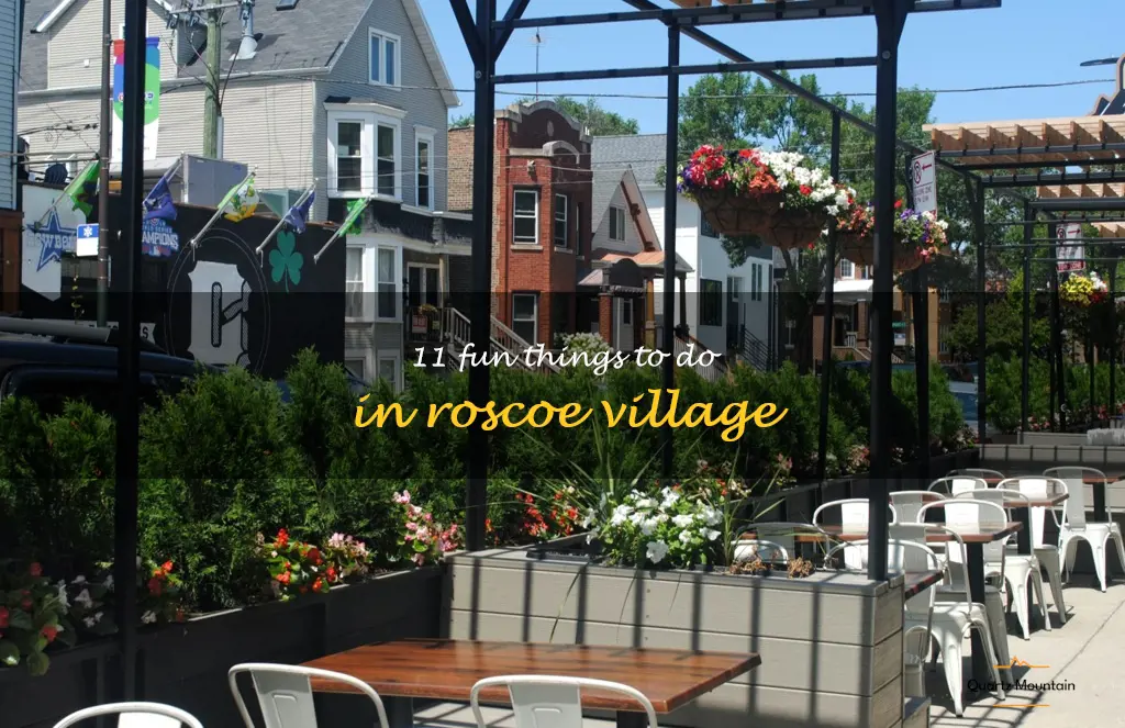 things to do in roscoe village