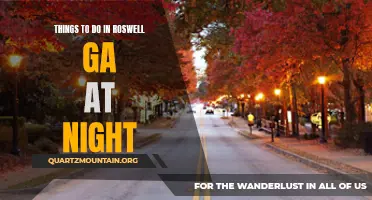 13 Exciting Activities to Experience in Roswell, GA at Night