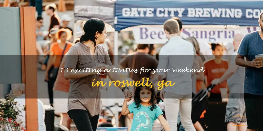 things to do in roswell ga this weekend
