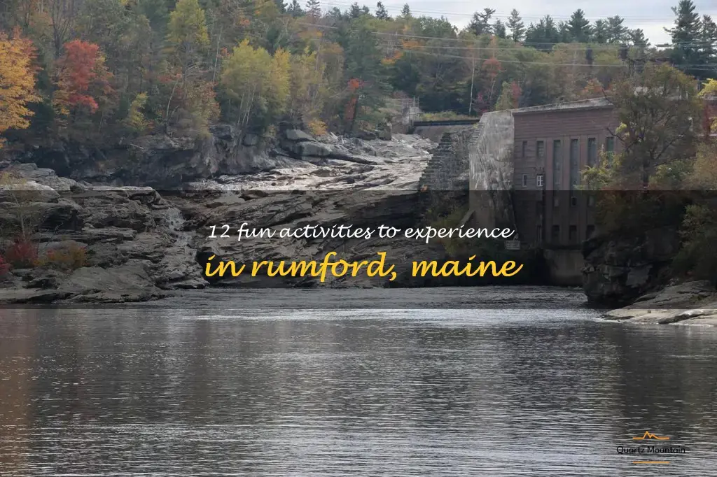 things to do in rumford maine
