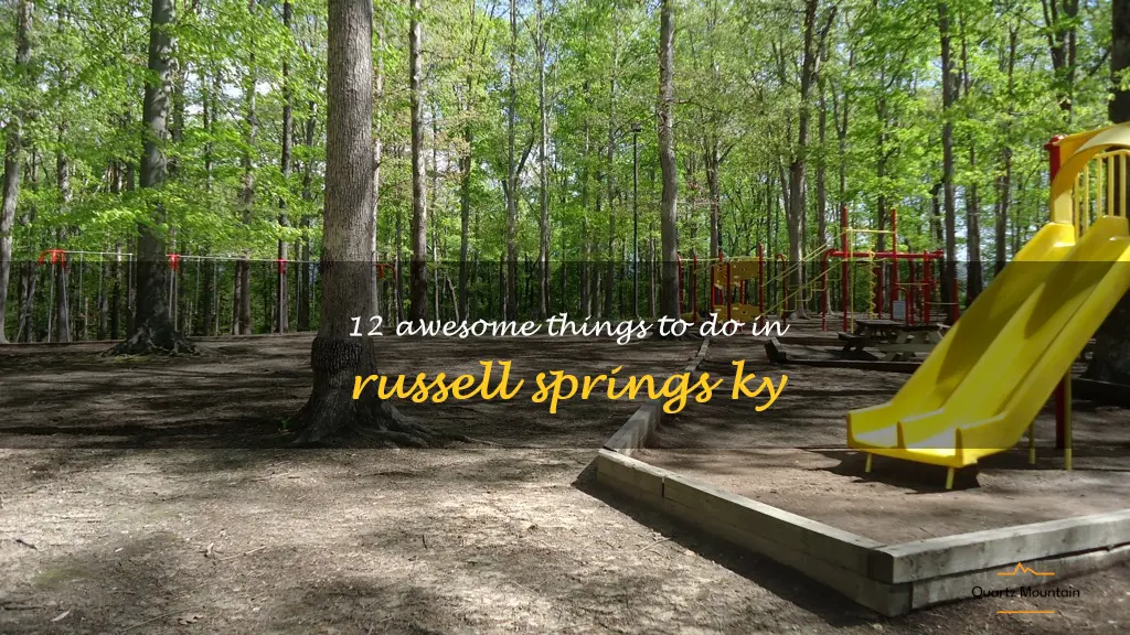 things to do in russell springs ky