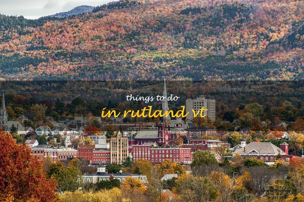 things to do in rutland vt
