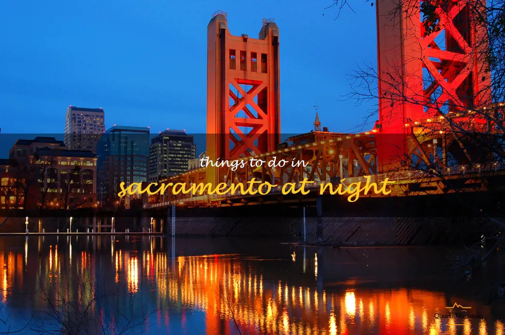 things to do in sacramento at night