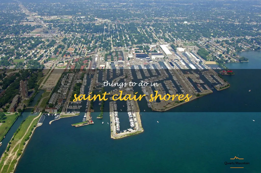 things to do in saint clair shores