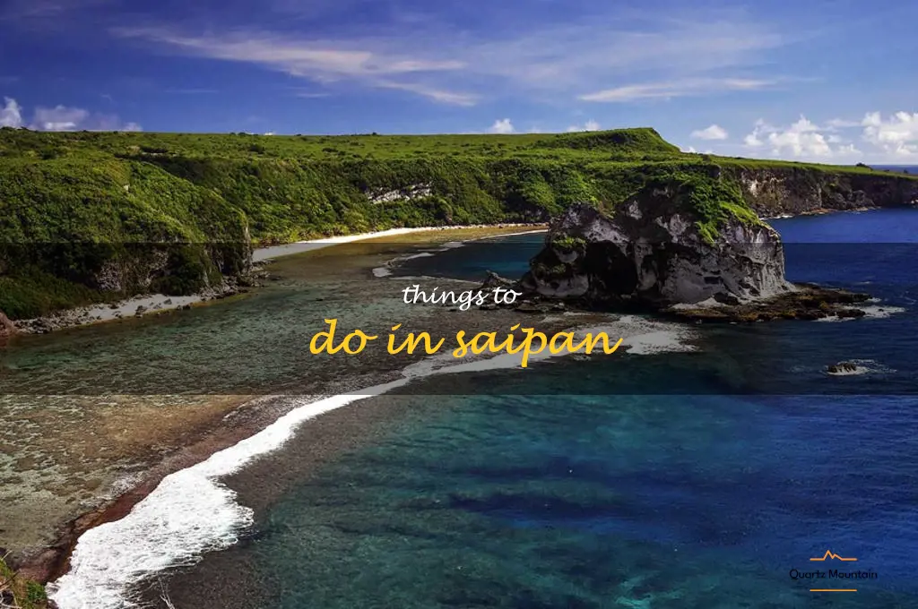 things to do in saipan