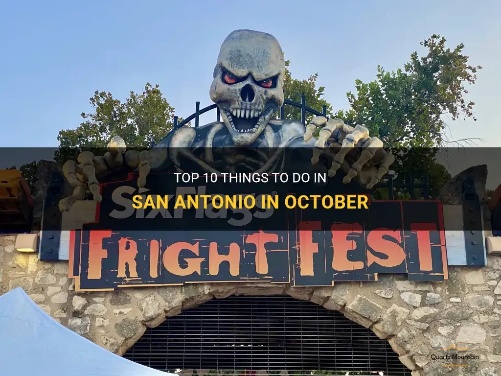 things to do in san antonio october