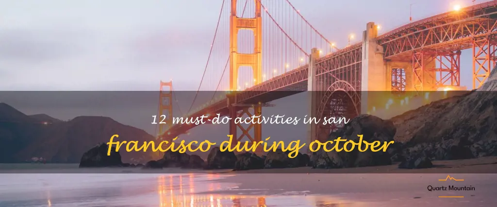 things to do in san francisco in october