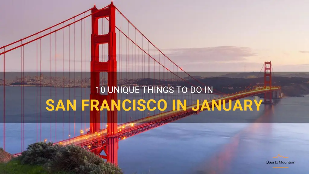 things to do in san francisco january