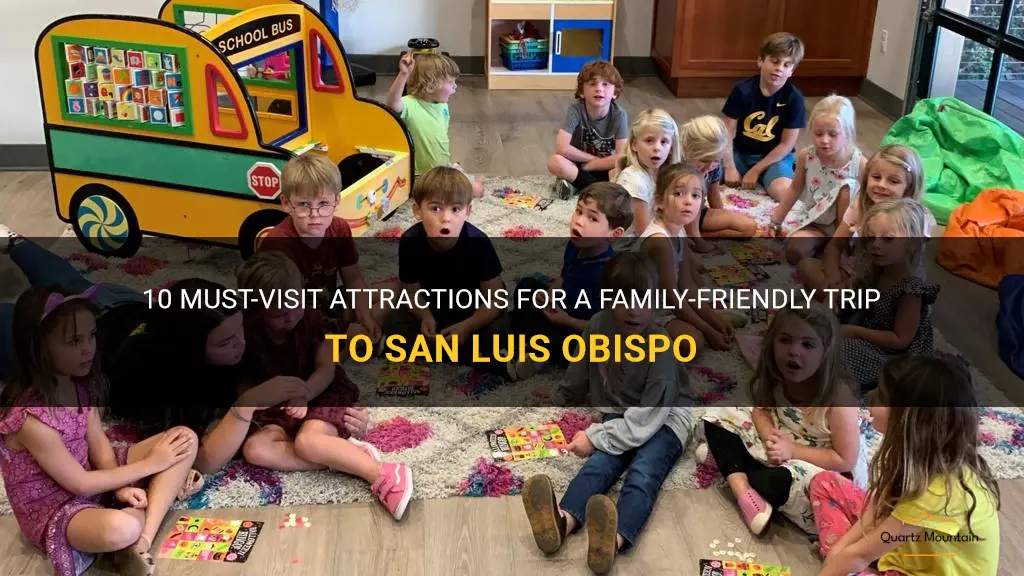things to do in san luis obispo with kids