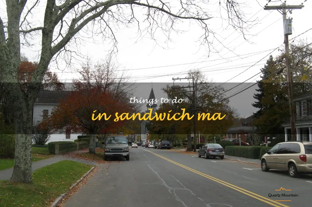 things to do in sandwich ma