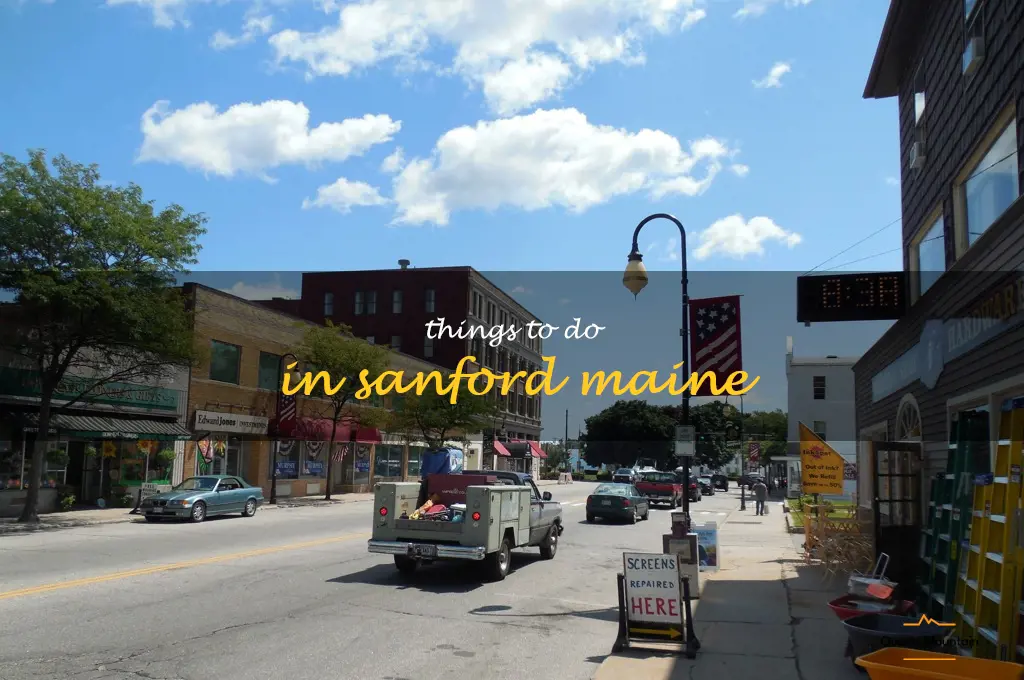 things to do in sanford maine