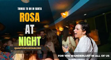 10 Unforgettable Nighttime Activities in Santa Rosa