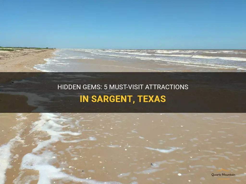 things to do in sargent texas