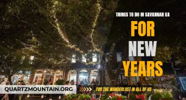 12 Best Ways to Celebrate New Year's Eve in Savannah, GA