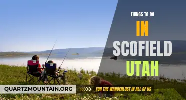 Exploring the Natural Wonders: 10 Things to Do in Scofield, Utah