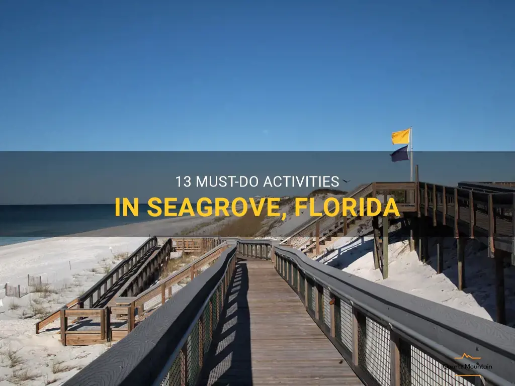 things to do in seagrove florida