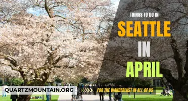14 Must-Do Activities in Seattle During April