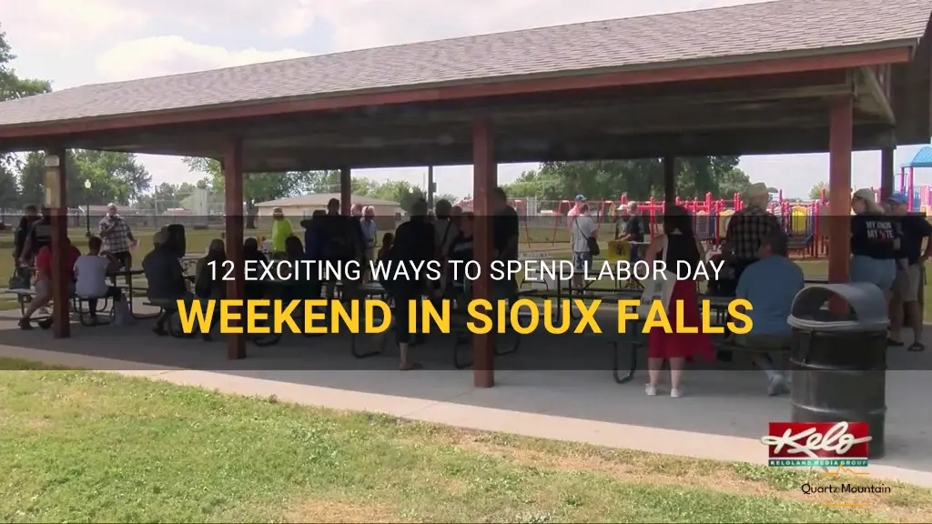 things to do in sioux falls labor day weekend