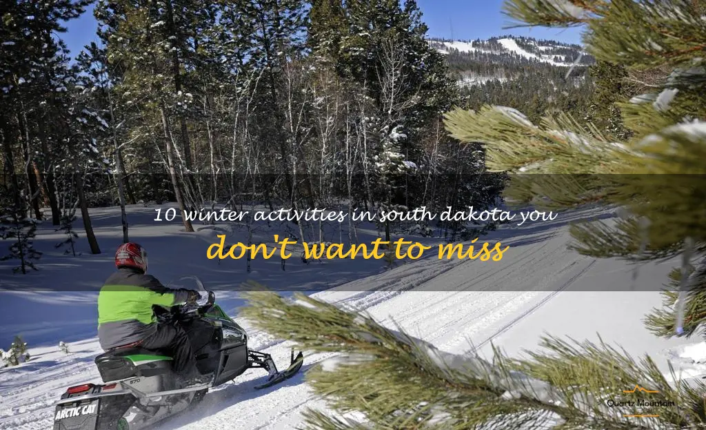 things to do in south dakota in the winter