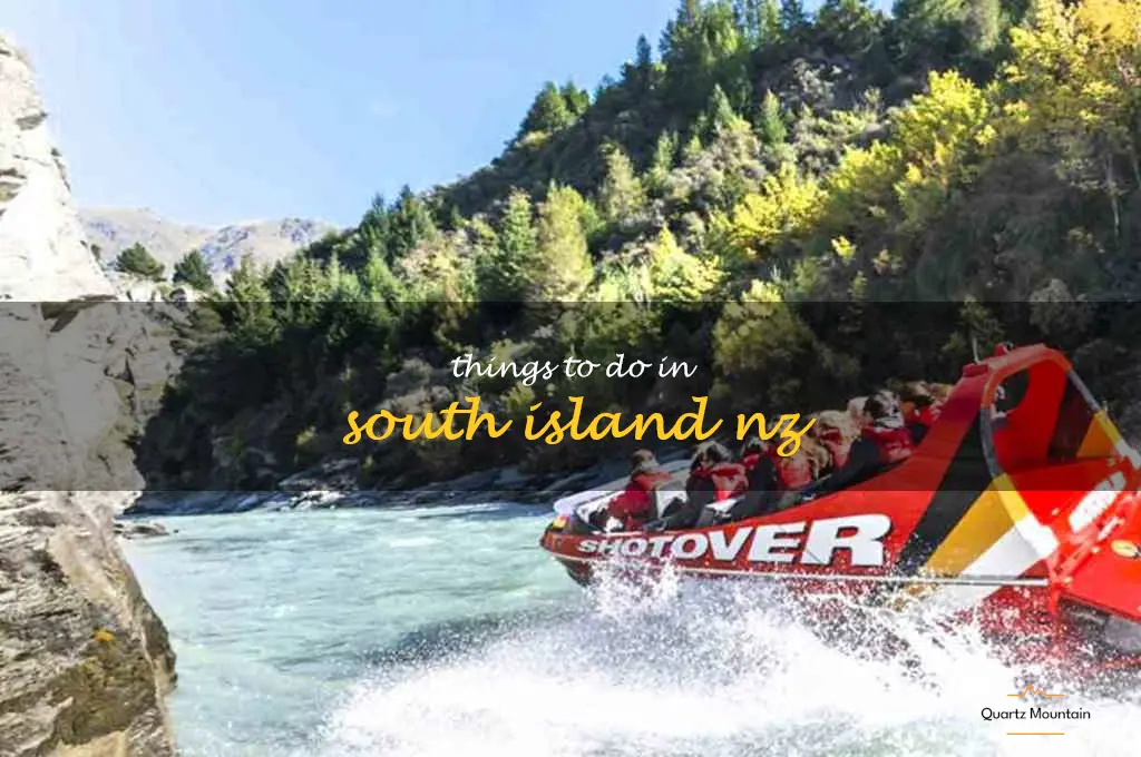 things to do in south island nz