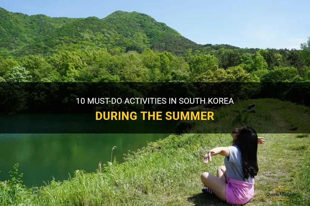 things to do in south korea in summer
