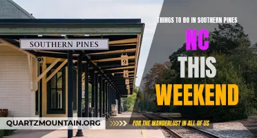 14 Fun Things to Do in Southern Pines NC This Weekend