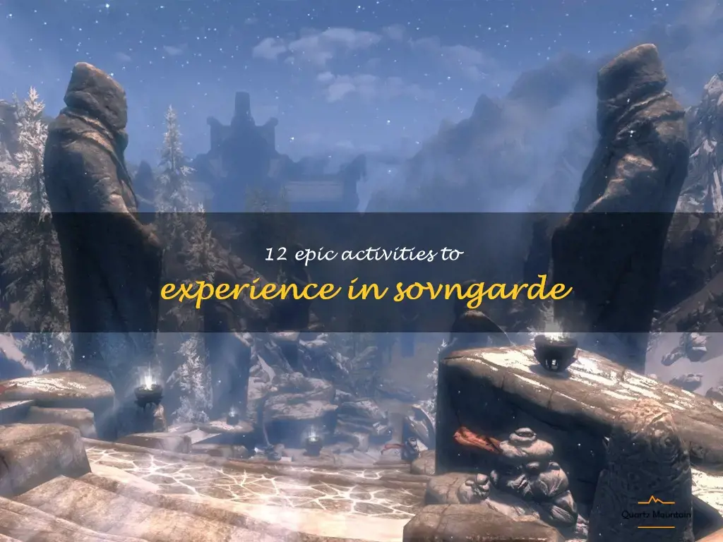 things to do in sovngarde