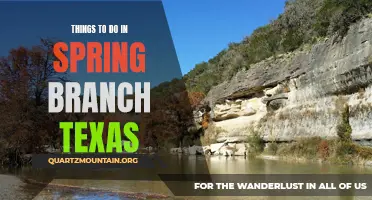 Exploring the Best Attractions and Activities in Spring Branch, Texas: A Guide to Fun in the Hill Country