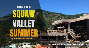 14 Exciting Activities to Enjoy in Squaw Valley Summer