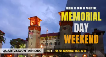 13 Fun Activities to Do in St. Augustine This Memorial Day Weekend