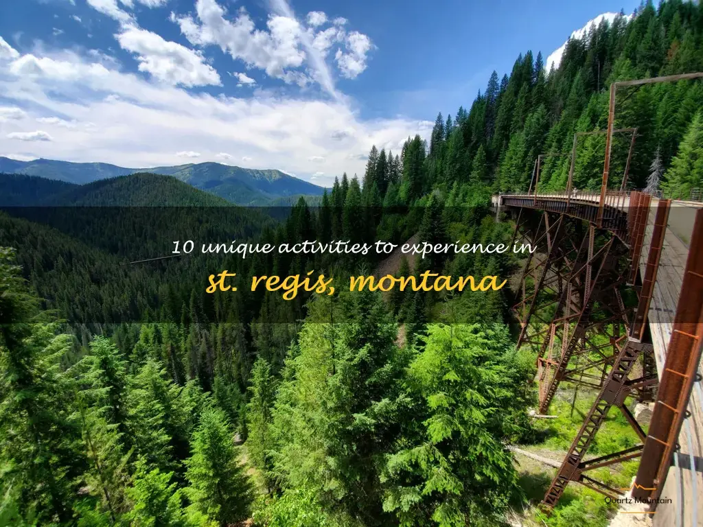 things to do in st regis montana