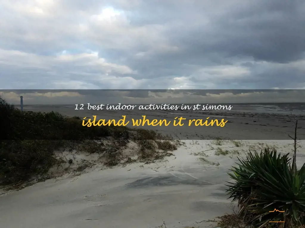 things to do in st simons island when it rains