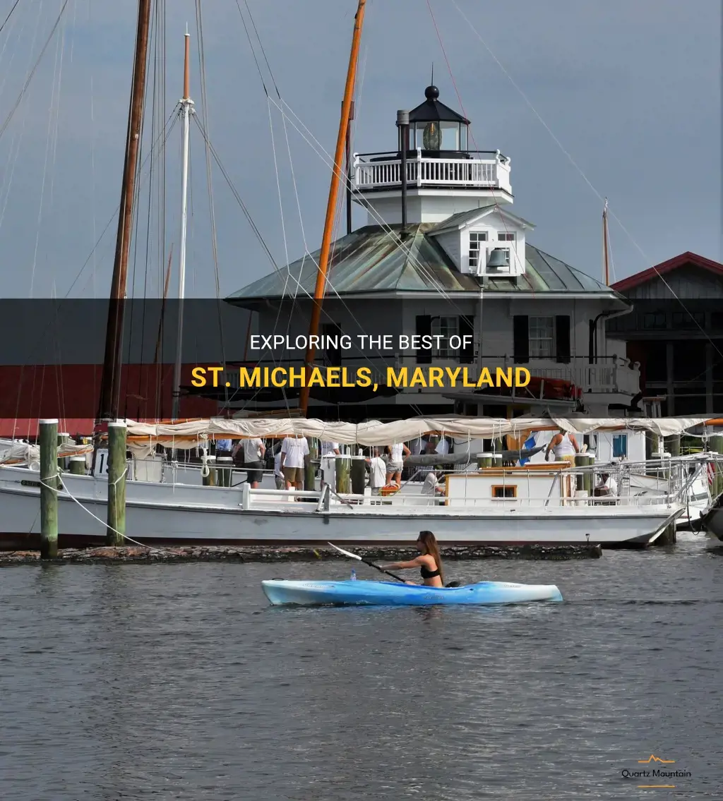 things to do in st. michaels maryland