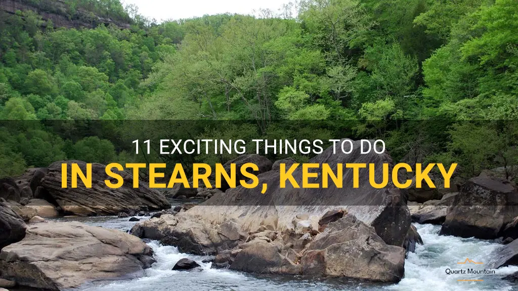 things to do in stearns kentucky