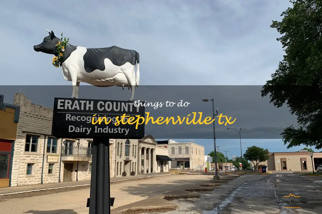 things to do in stephenville tx