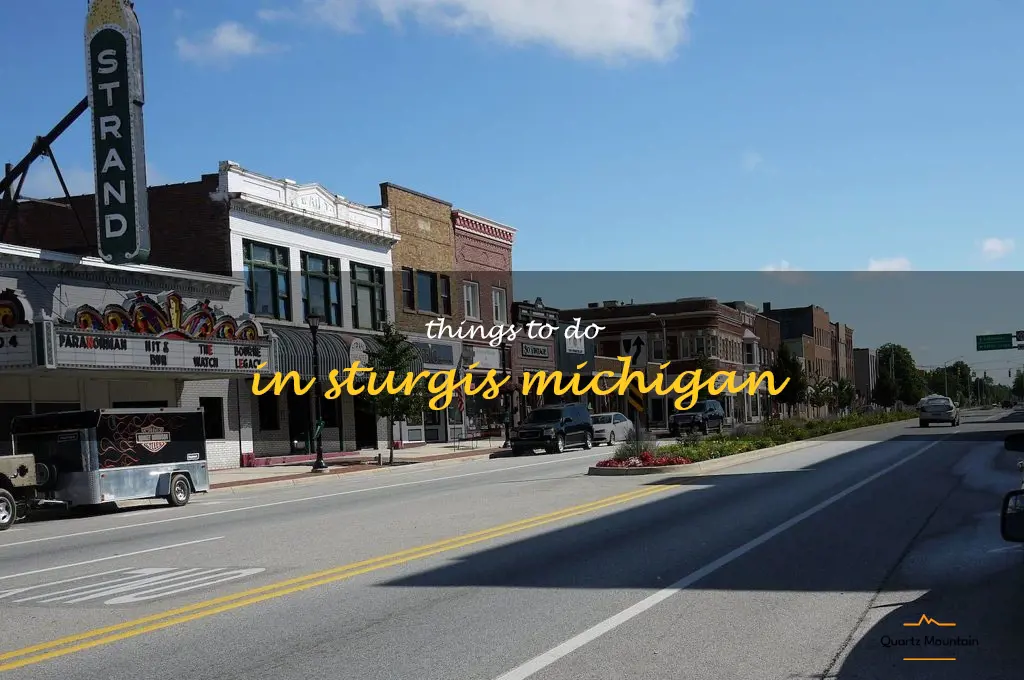 things to do in sturgis michigan