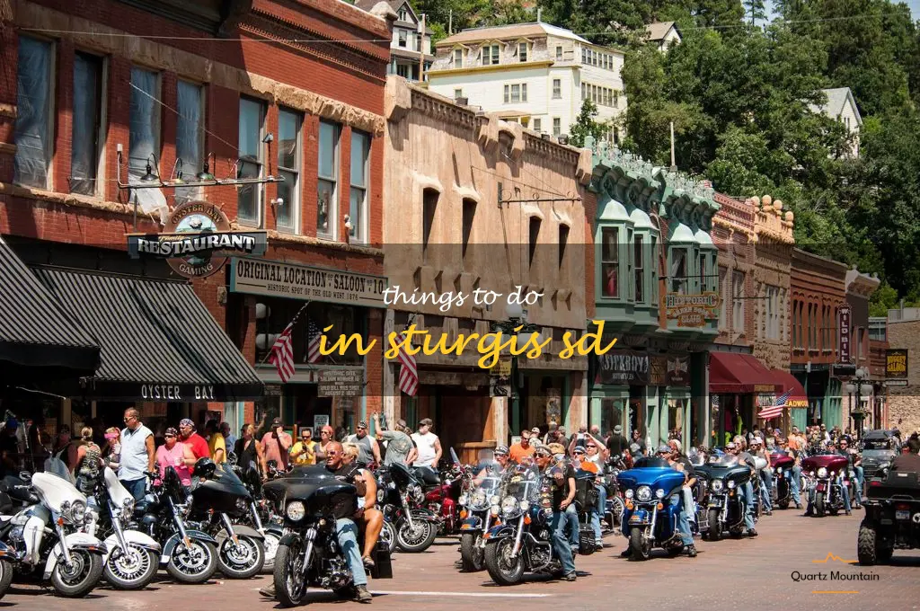 things to do in sturgis sd