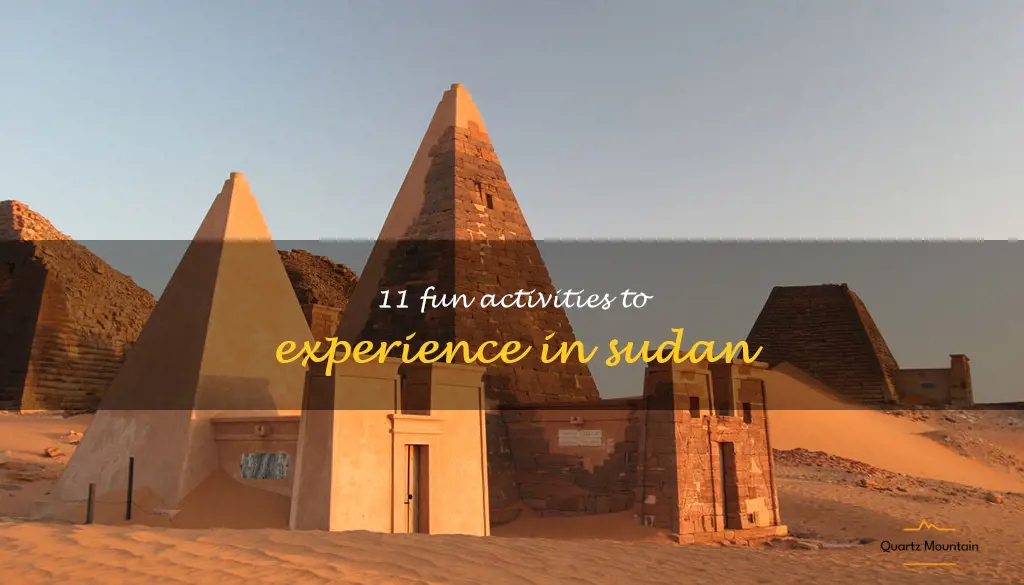 things to do in sudan