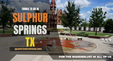 13 Amazing Things to Do in Sulphur Springs, TX!