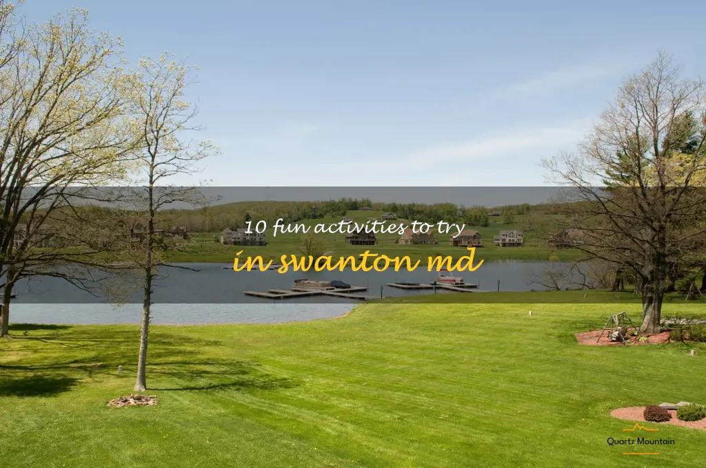things to do in swanton md